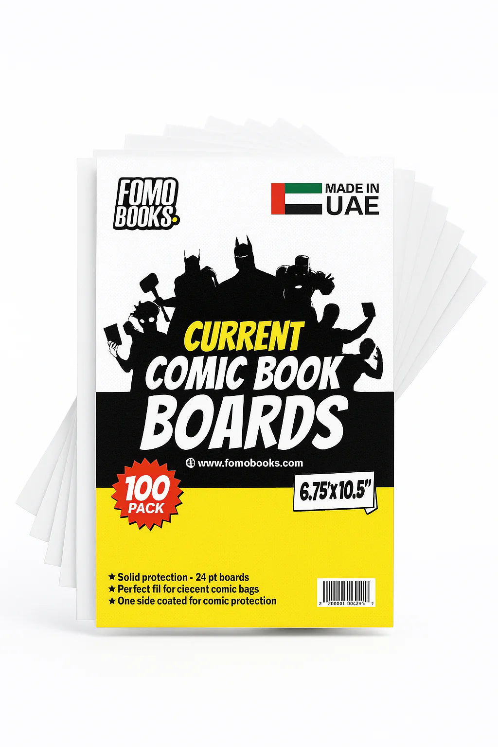 FOMO - Modern Comic Book Boards (100 pcs)
