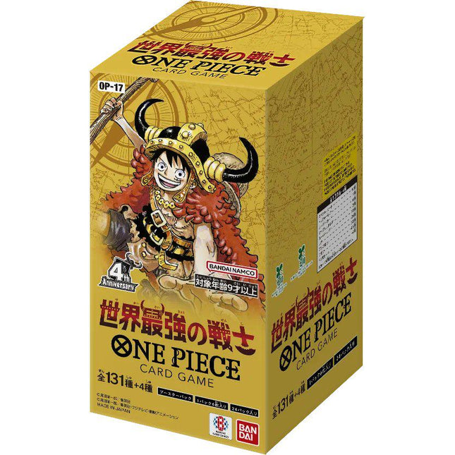 OP-17 The World’s Strongest Warriors Booster Box (JP)