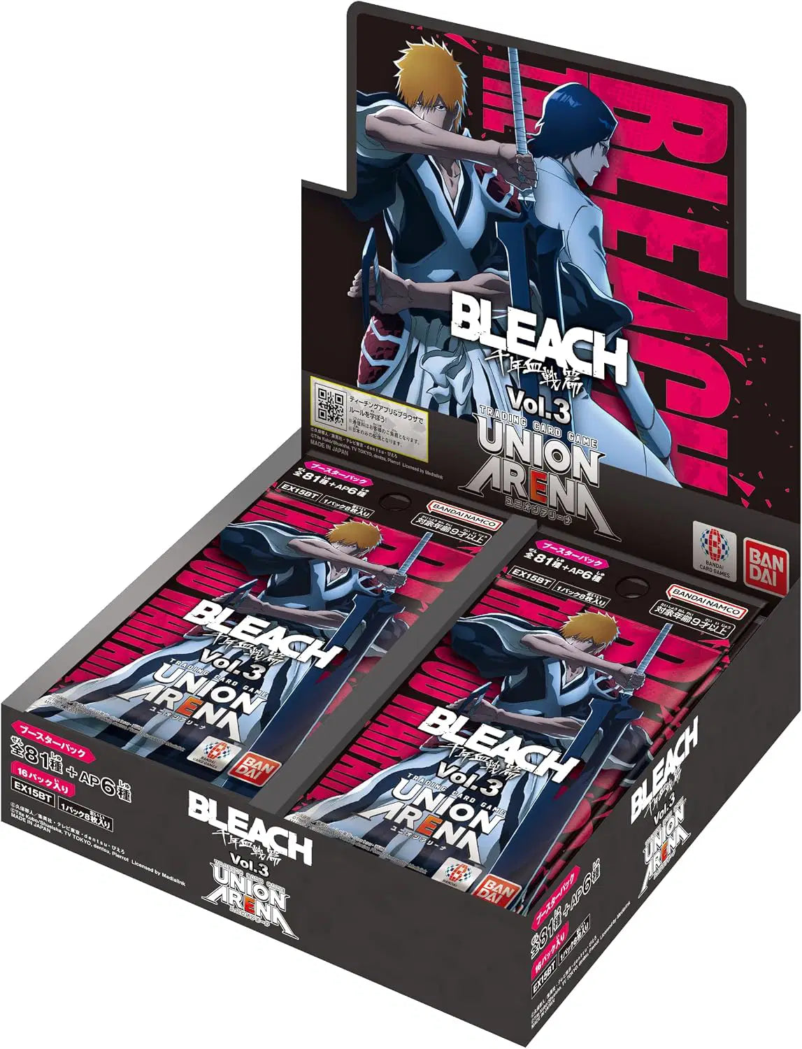 Union Arena - BLEACH: Thousand-Year Blood War Vol.3 EX15BT Booster Box (JP)