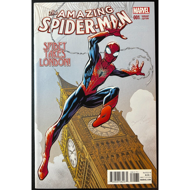 The Amazing Spider-Man (2015) #1 Mark Bagley Variant Cover