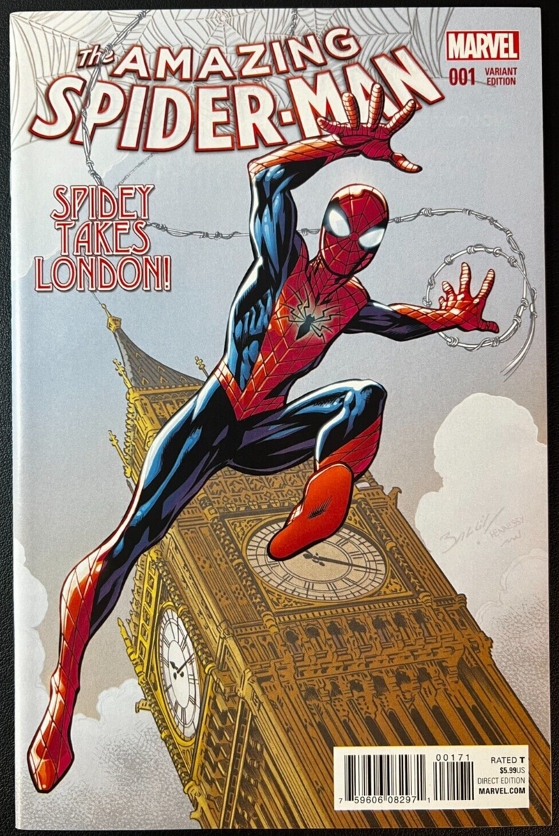The Amazing Spider-Man (2015) #1 Mark Bagley Variant Cover