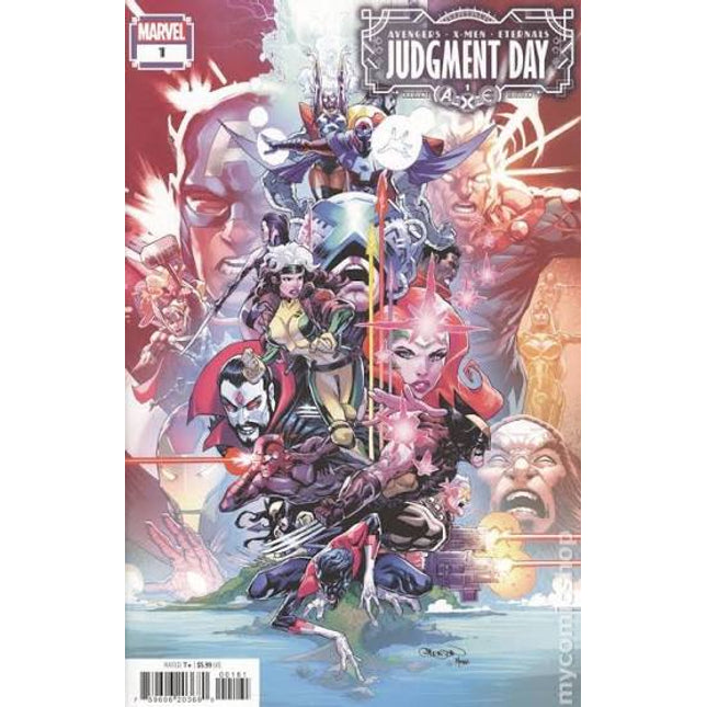 Avengers X-Men Eternals Judgment Day #1 - Cover F