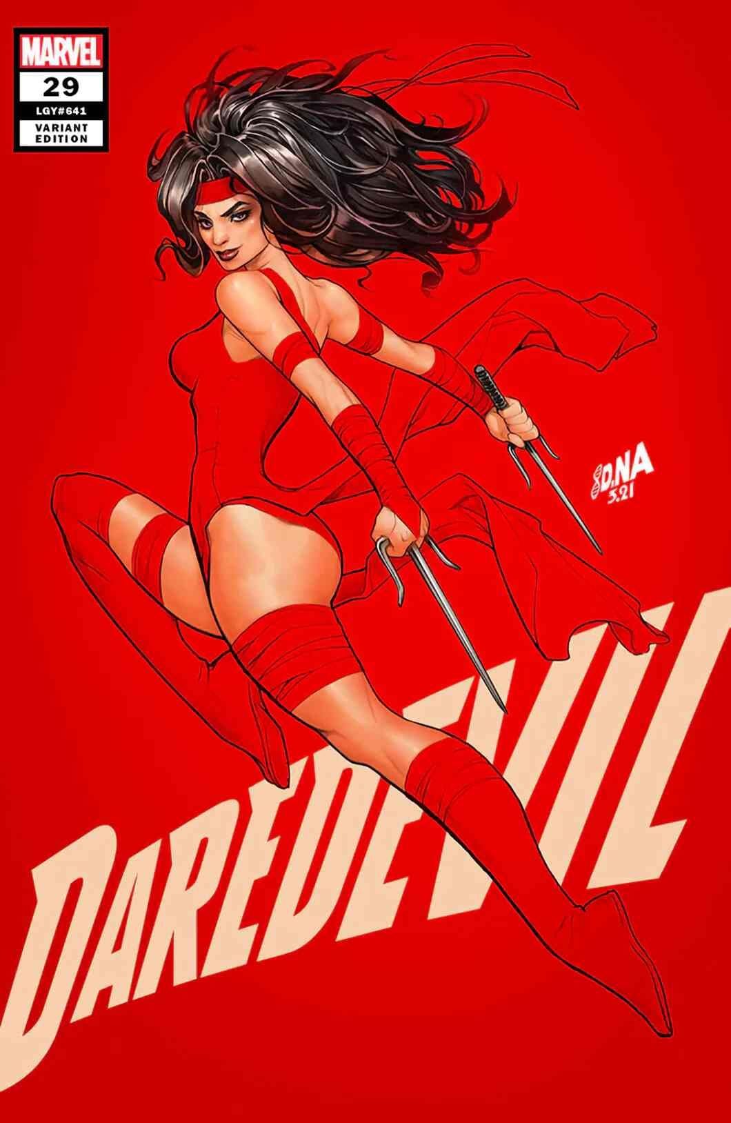 Daredevil #29 (Legacy #641) Comics Illuminati Exclusive Cover by David Nakayama