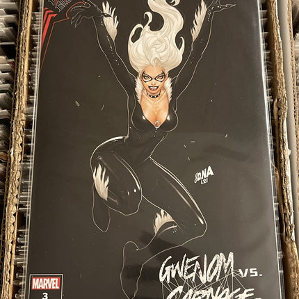 King in Black - Gwenom vs. Carnage #3 - Comics Illuminati Exclusive Cover by David Nakayama