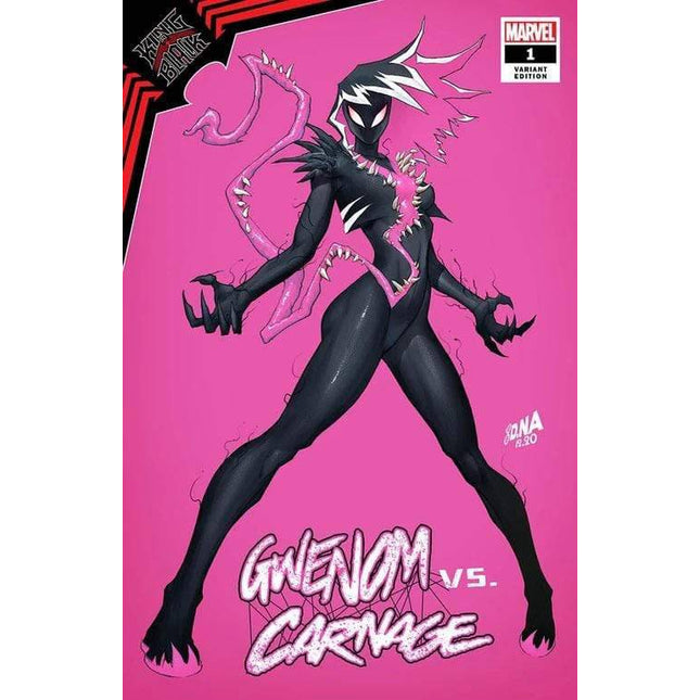 King in Black - Gwenom vs. Carnage #1 - Comics Illuminati Exclusive Cover by David Nakayama