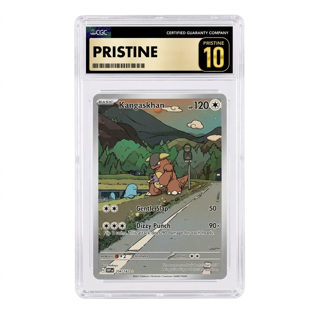 Kangaskhan Illustration Rare 204 - CGC Pristine 10