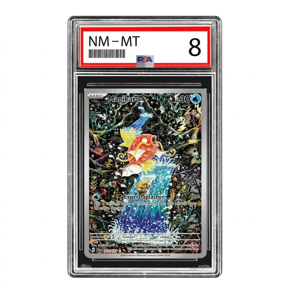 Magikarp Illustration Rare 203 - PSA 8