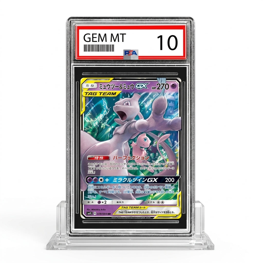 Mewtwo & Mew GX 029 JP - PSA 10