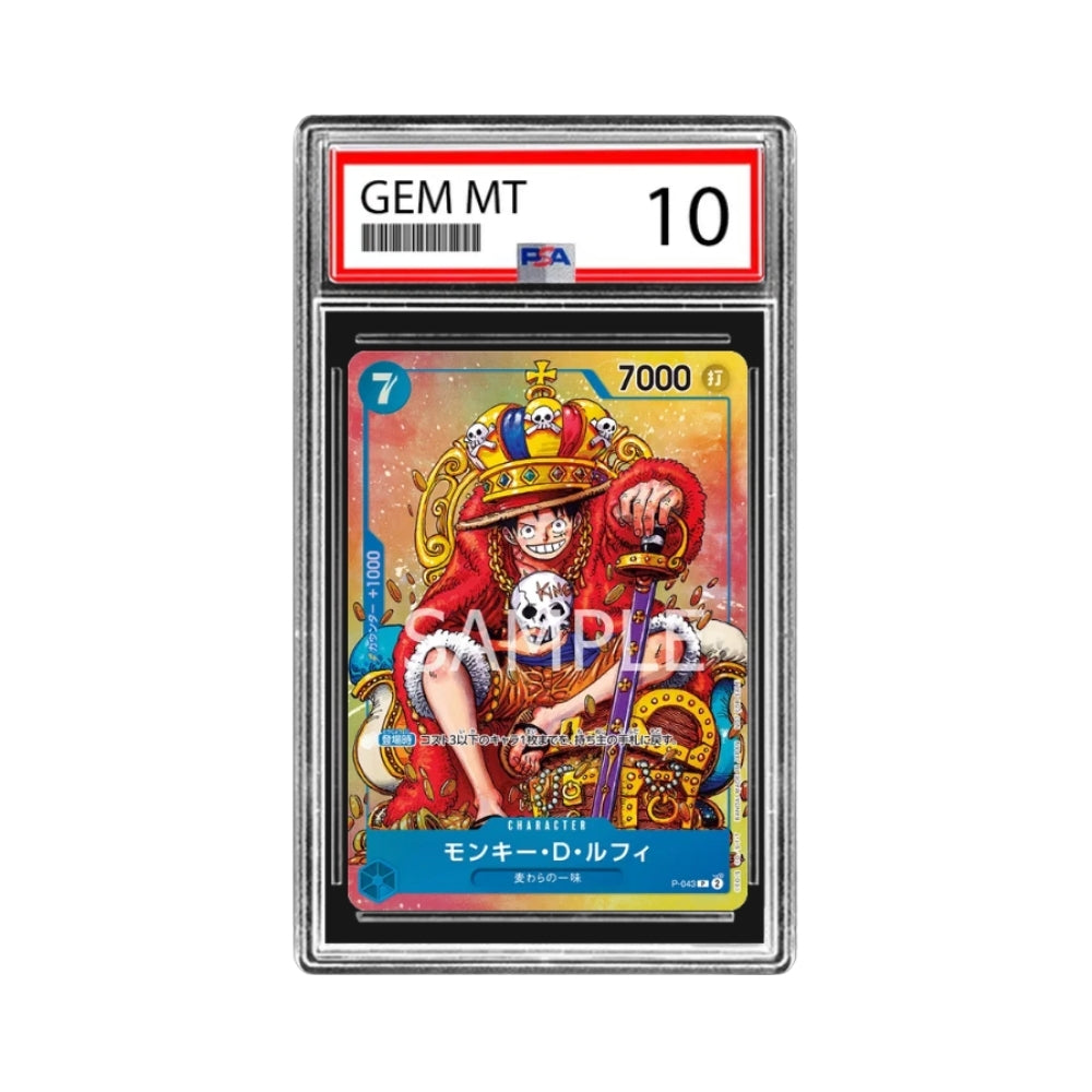 Monkey D. Luffy P-043 JP - PSA 10