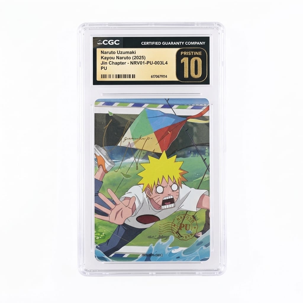 Naruto Uzumaki NRV01-PU-003L4 - CGC Pristine 10