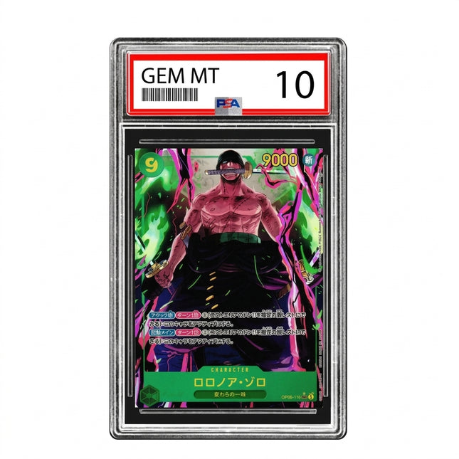 Roronoa Zoro SEC OP06-118 JP - PSA 10