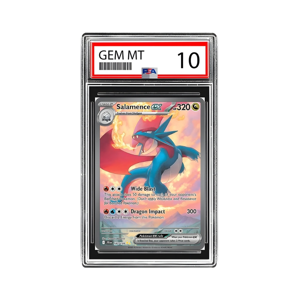 Salamence ex Special Illustration Rare 187 - PSA 10