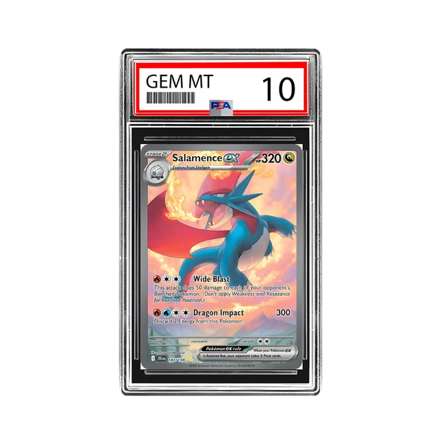 Salamence ex Special Illustration Rare 187 - PSA 10