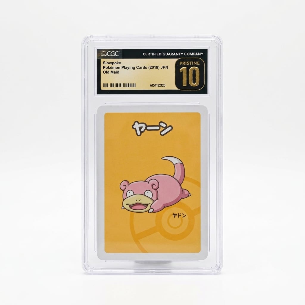 Slowpoke Old Maid Pokemon Playing Cards JP - CGC Pristine 10