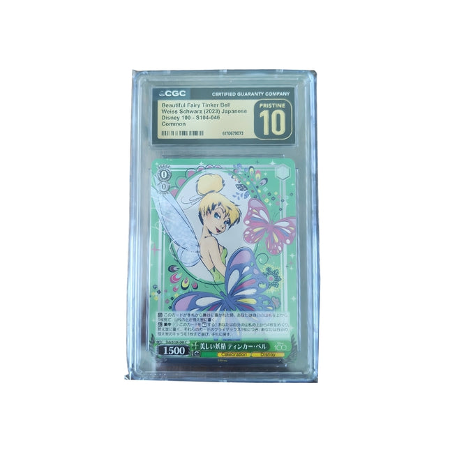 Tinker Bell S104-046 JP - Weiss Schwarz Disney 100 - CGC Pristine 10