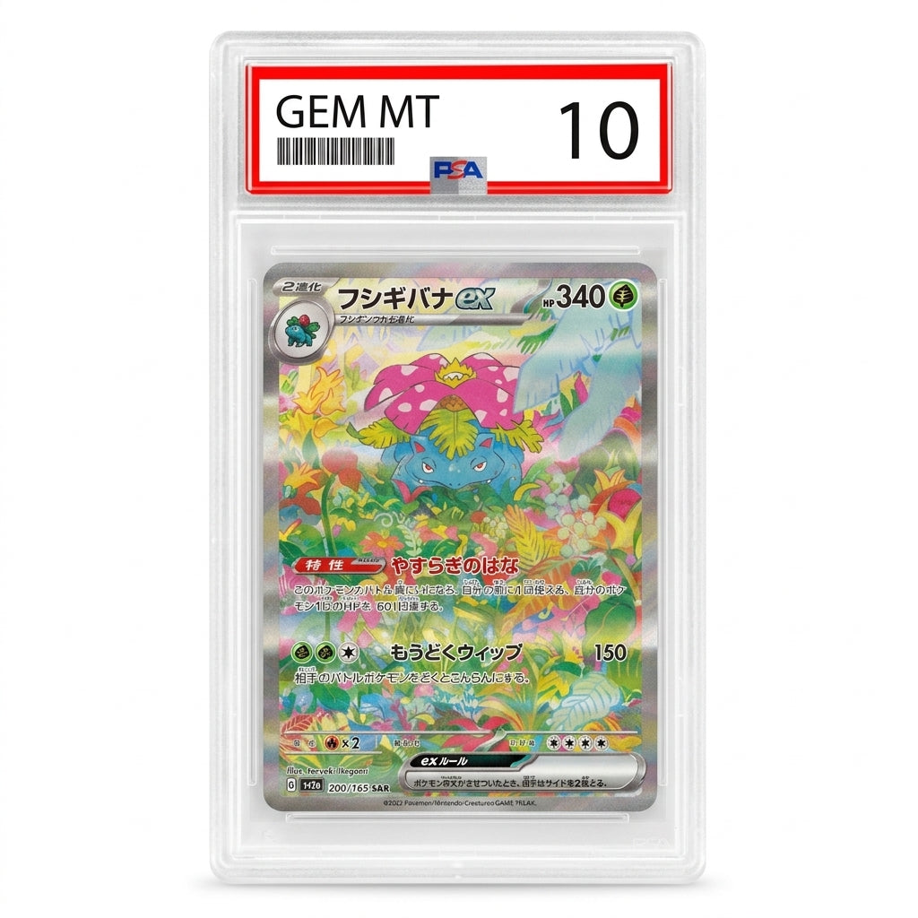 Venusaur ex Special Art Rare 200 JP - PSA 10