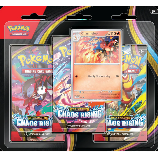 Chaos Rising 3 Pack Blister