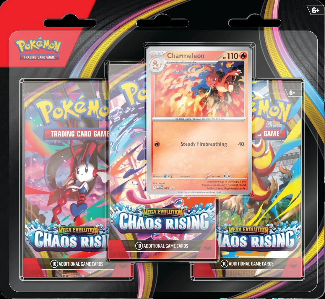 Chaos Rising 3 Pack Blister