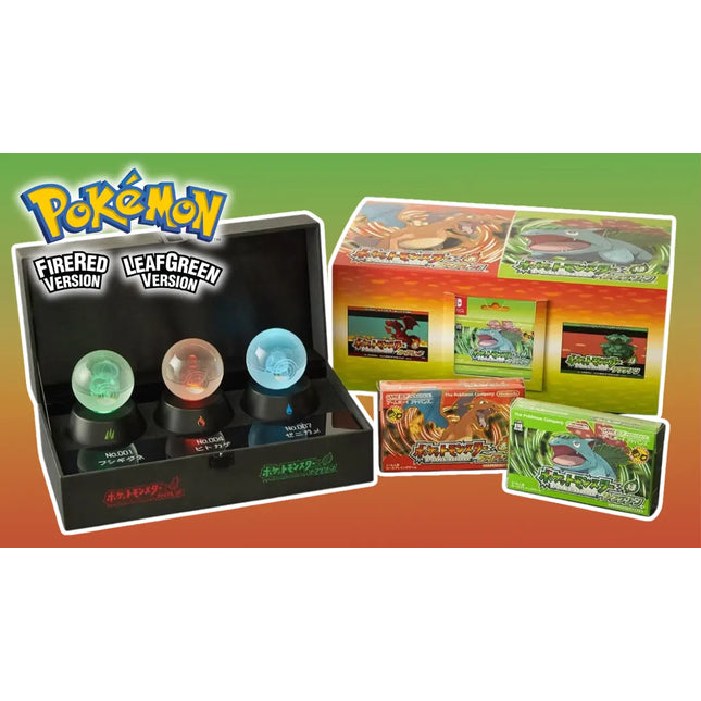 Pokemon LeafGreen Special Edition Switch Japan Limited 30th Anniversary