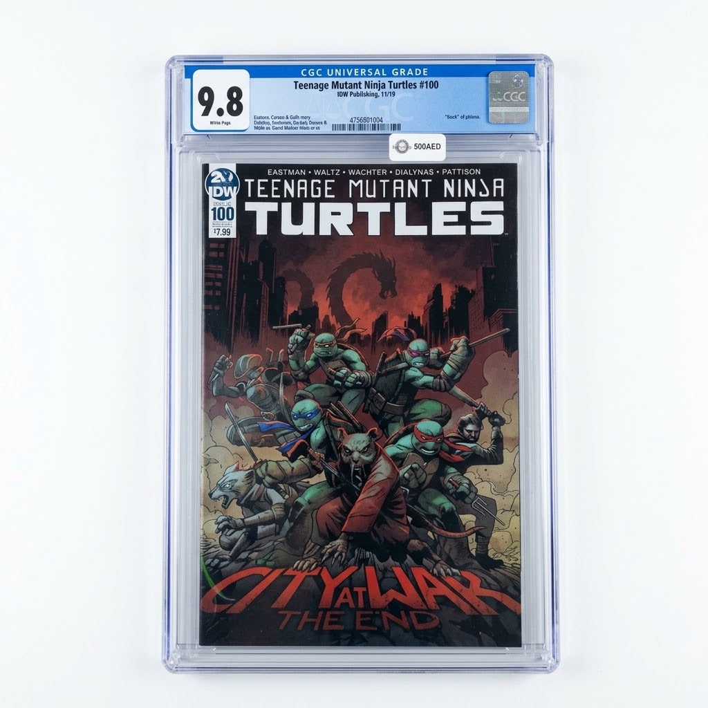 Teenage Mutant Ninja Turtles #100 CGC 9.8