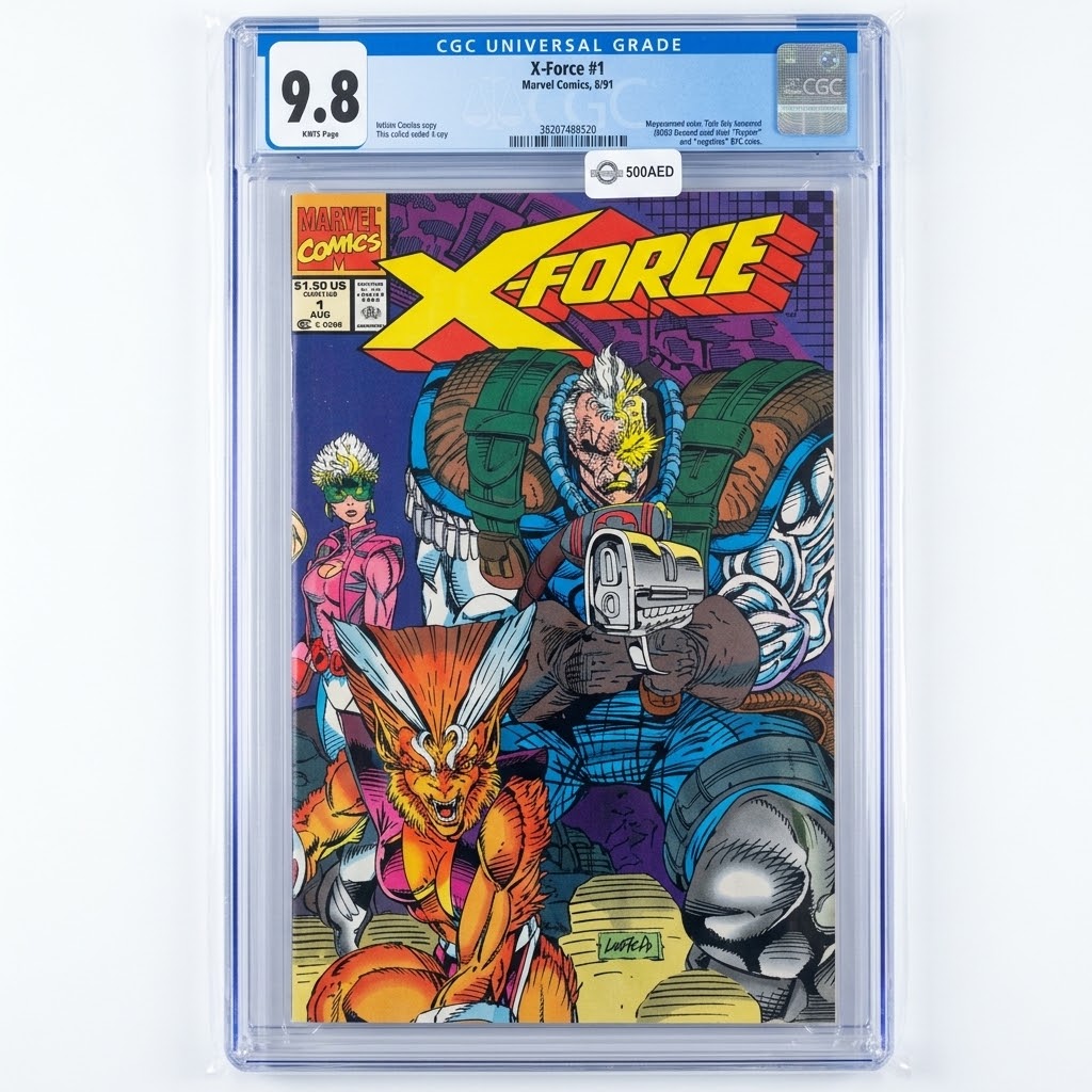 X-Force #1 Marvel Comics 8/91 CGC 9.8